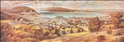 Dunedin Panorama 1894 by Robert Hawcridge
