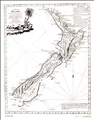 Captain Cook's Chart of New Zealand