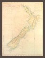 Framed Antique Map of NZ