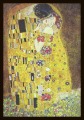 Framed Poster of “The Kiss” by Klimt