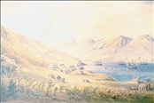 Port Lyttelton by W.H. Raworth