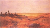 South Canterbury Plains by William Hodgkins