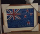 Aotearoa NZ Flag by Timo Rannali - Framed