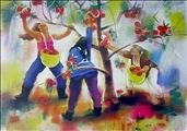 Apple Pickers by Lindsay Crooks