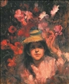 A Rose Midst Poppies by Grace Joel