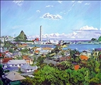 New Plymouth from Kitchener Tce by Marianne Muggeridge