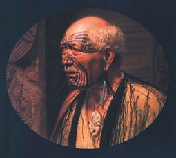 Canvas Print of Patara Te Tuhi by Charles Goldie