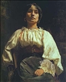 Study for Academie Julian, Paris by Charles Goldie