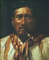 Tamehana by Charles  Goldie