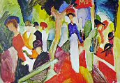 Milliner's Shop by August Macke