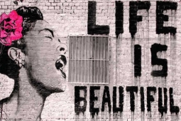 Life is Beautiful by Banksy