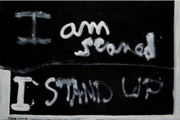 Scared by Colin McCahon - Full Size