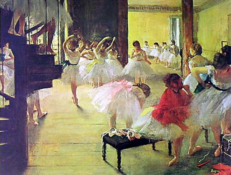 Image result for Degas of ballerinas