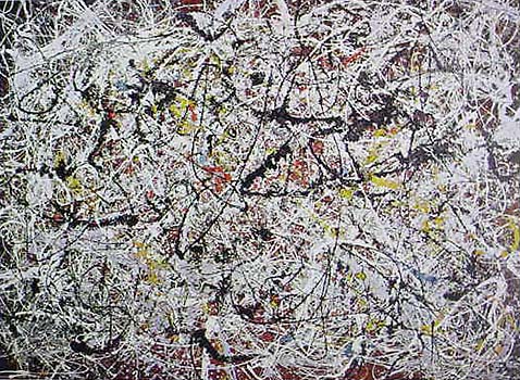 Mural by Jackson Pollock