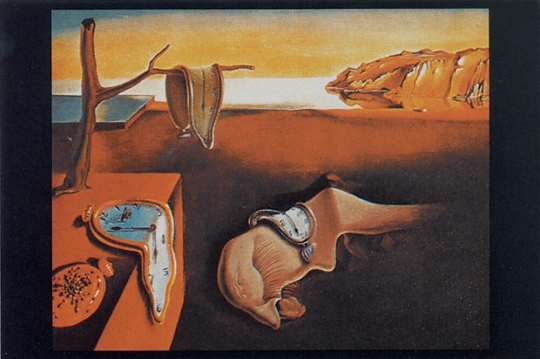 Melting Clocks Poster by Salvador Dali