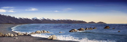 Kaikoura Canvas Art Print by Linelle Stacey