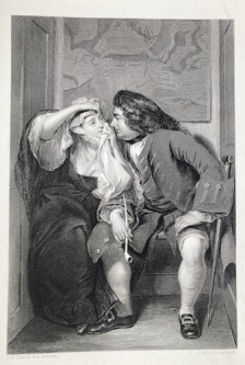 Uncle Toby & the Widow by C R Leslie