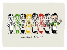 From Charlie to Charlie by Dick Frizzell