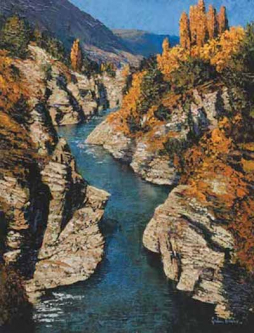 Shotover Canyon by Graham Brinsley