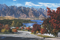 The Remarkables & Lake Wakatipu Queenstown by Peter Morath