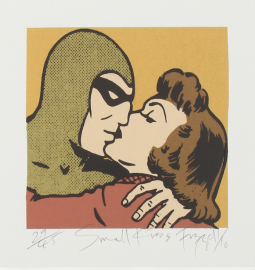 Small Kiss by Dick Frizzell