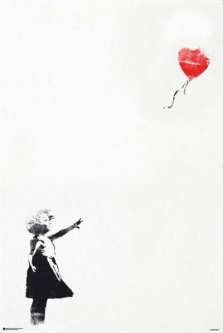 Balloon Girl by Banksy - Large Poster