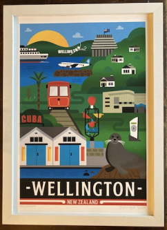 Framed print of Wellington