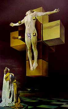 The Crucifixion by Salvador Dali
