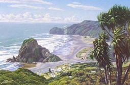 Piha Waitakeres by Peter Morath