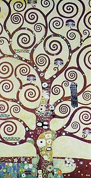 Poster Klimt - L'albero della vita