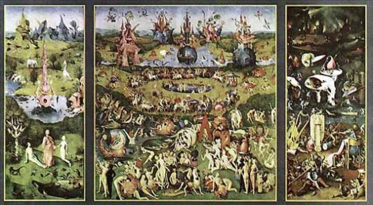 Garden Of Earthly Delight By Hieronymous Bosch New Zealand Fine