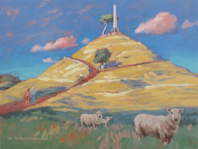 One Tree Hill, Auckland by Bill MacCormick New Zealand Fine Prints