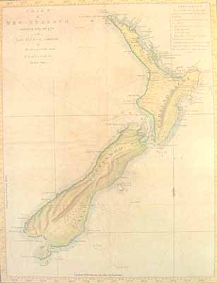 Chart Of New Zealand