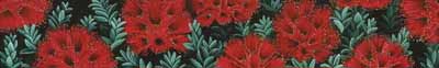 Pohutukawa Panorama Print on Canvas by Diana Adams