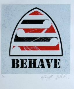 Behave (White) by Weston Frizzell