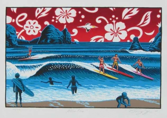 Aloha Piha by Tony Ogle