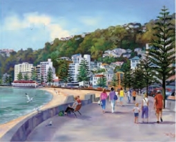 Oriental Bay by Ernest Papps