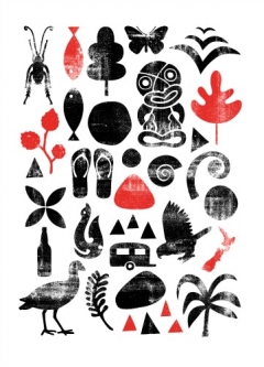 Icons of New Zealand by Greg Straight
