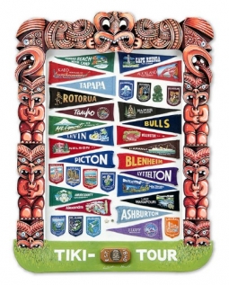 Tiki Tour Print by Lester Hall