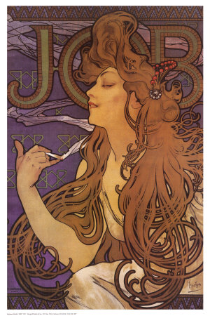 Alphonse Mucha JOB シルクスクリーン版画 File:Alphonse Mucha - Job - Google Art Project.jpg
