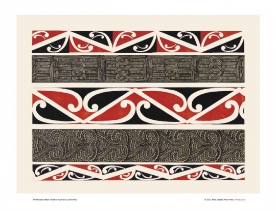 Maori Design 2 Art Print