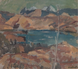 View Towards Mount Richmond by Toss Woollaston