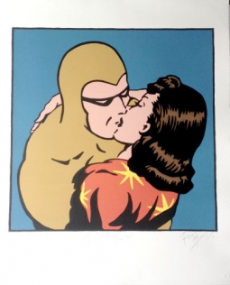 First Kiss Limited Edition Print by Dick Frizzell