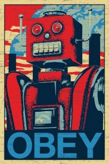 Obey Robot by Shepard Fairey