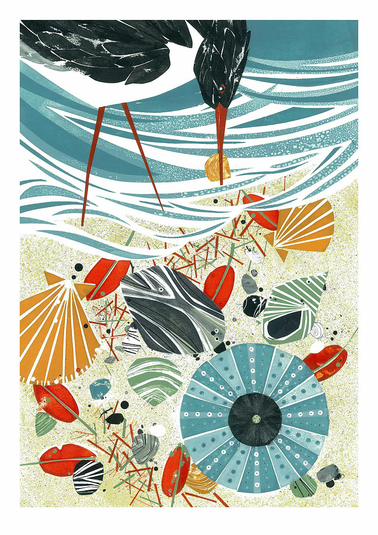 Buy Holly Roach’s Contemporary NZ Design Art Print “Beach Brunch