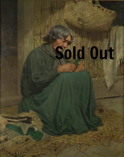 Harata Rewiri Tarapata, Ngapuhi Print of her portrait painted by C.F