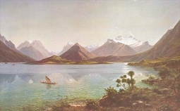 Lake Wakatipu by E. Von Guerard