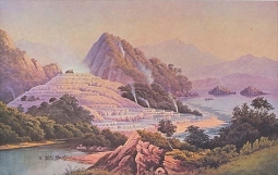 Te Tarata - The White Terrace by J.C. Hoyte