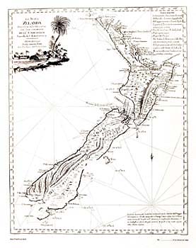 Chart Of New Zealand