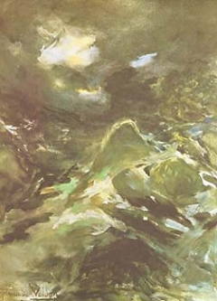 Study for Otira Gorge by Petrus Van der Velden
